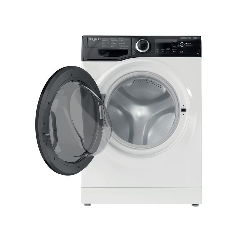 Whirlpool Lavabiancheria A libera installazione WSB 725 D IT Bianco Carica frontale B Frontal open