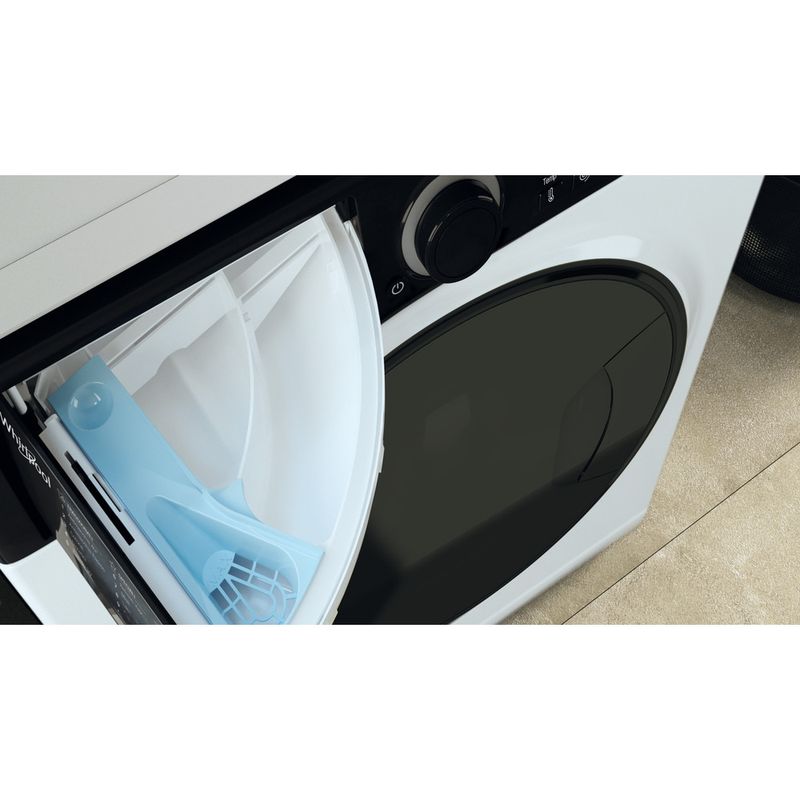 Whirlpool Lavabiancheria A libera installazione WSB 725 D IT Bianco Carica frontale B Drawer