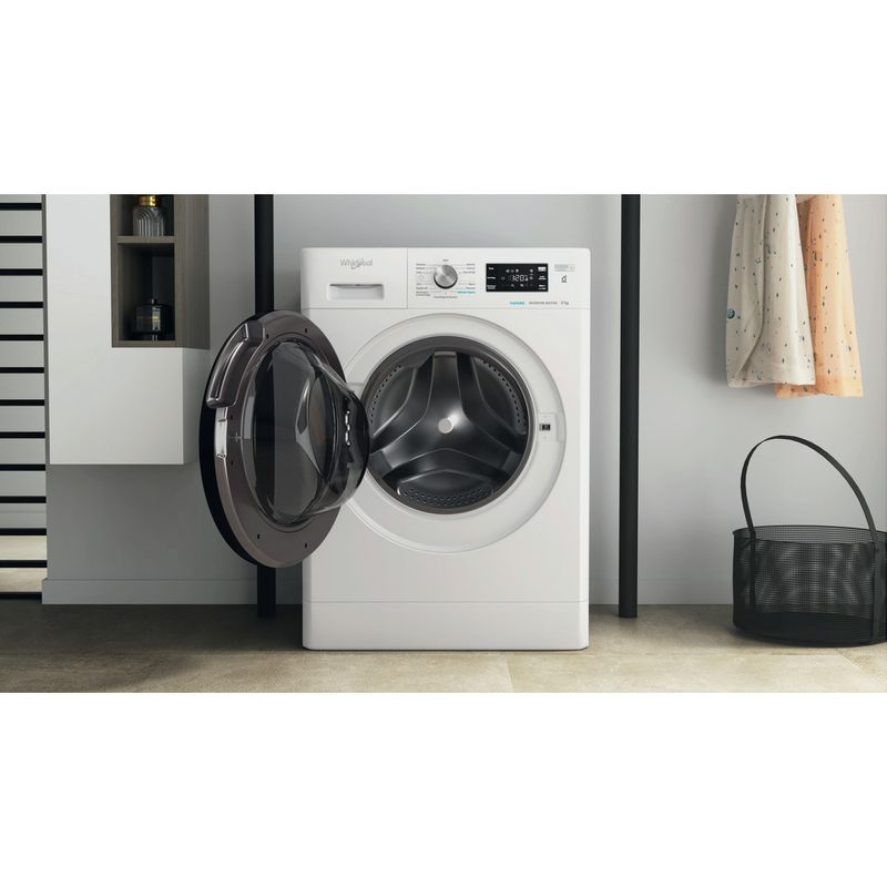 Whirlpool Lavabiancheria A libera installazione FFB R649 BV IT Bianco Carica frontale A Lifestyle frontal open