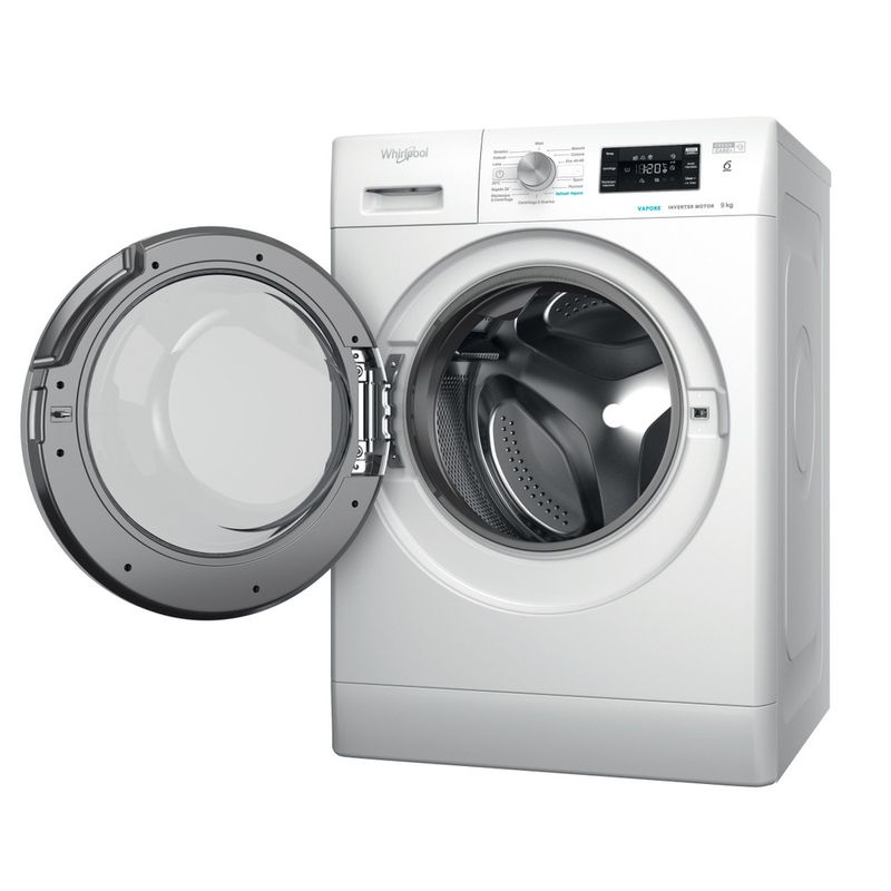 Whirlpool-Lavabiancheria-A-libera-installazione-FFB-946-SV-IT-Bianco-Carica-frontale-A-Perspective-open
