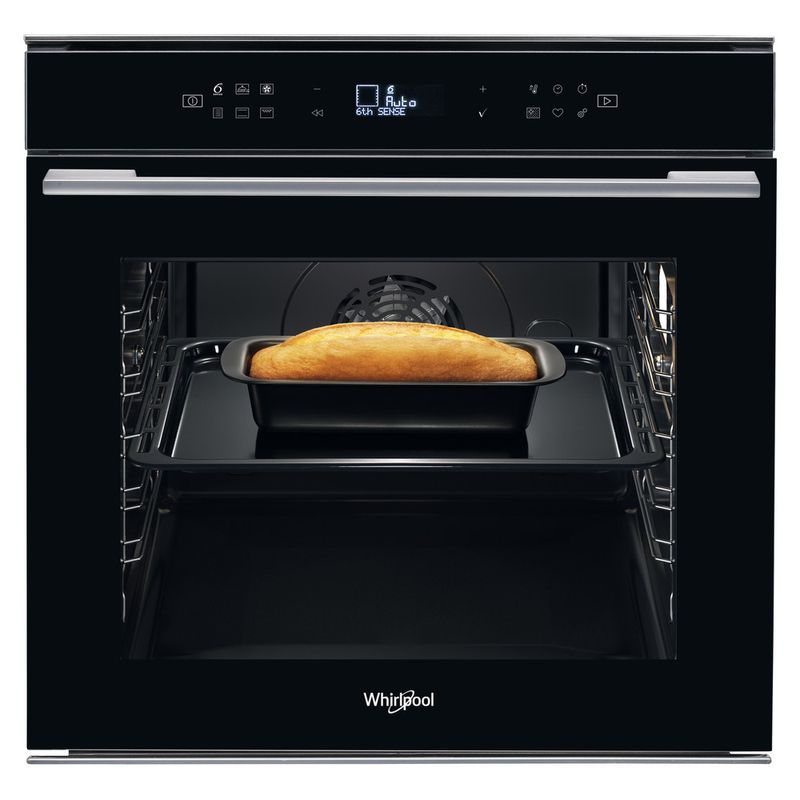 Forno elettrico incasso Whirlpool: colore nero, autopulente - W7 OM4 4S1 P  BL