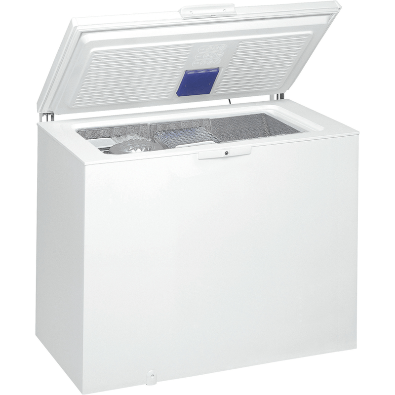 Whirlpool-Congelatore-A-libera-installazione-WHE22333-Bianco-Perspective-open