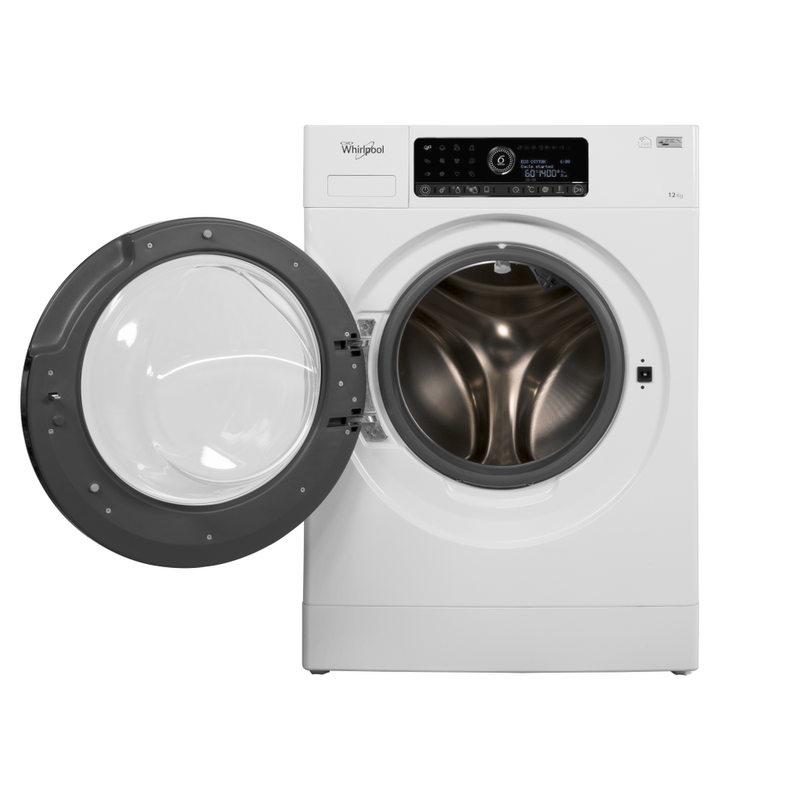 Whirlpool-Lavabiancheria-A-libera-installazione-FSCR12443-Bianco-Carica-frontale-A----Frontal-open
