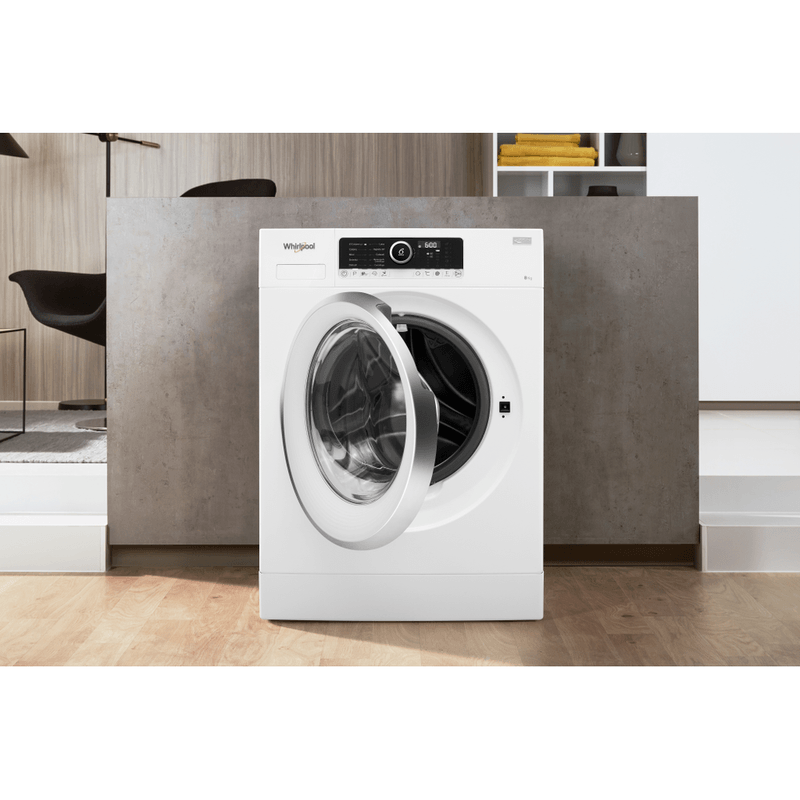 Whirlpool-Lavabiancheria-A-libera-installazione-ZEN-SF8414-Bianco-Carica-frontale-A----Lifestyle-frontal-open