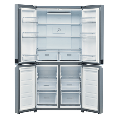 Whirlpool-Side-by-side-A-libera-installazione-WQ9-B2L-Inox-Frontal-open