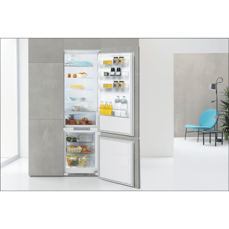 Whirlpool-Combinazione-Frigorifero-Congelatore-Da-incasso-ART-9620-A---NF-Bianco-2-porte-Lifestyle-frontal-open