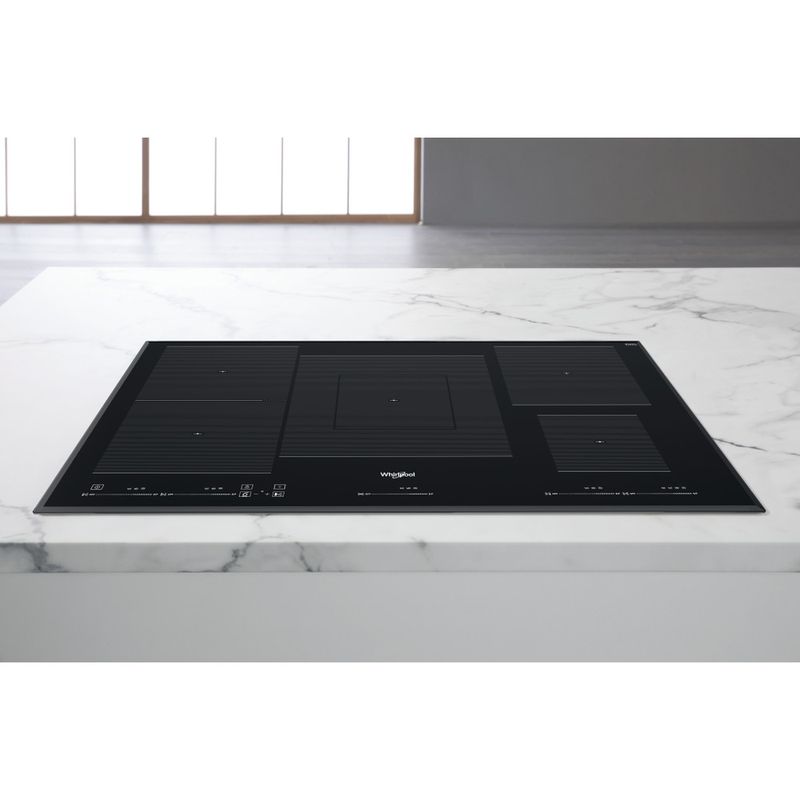 Whirlpool Piano cottura WT 1090 BA Nero Induction vitroceramic Lifestyle frontal top down