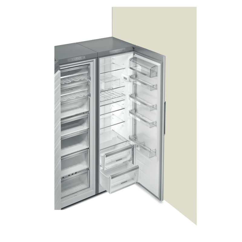 Whirlpool-Frigorifero-A-libera-installazione-SW8-AM2C-XR-Optic-Inox-Perspective-open