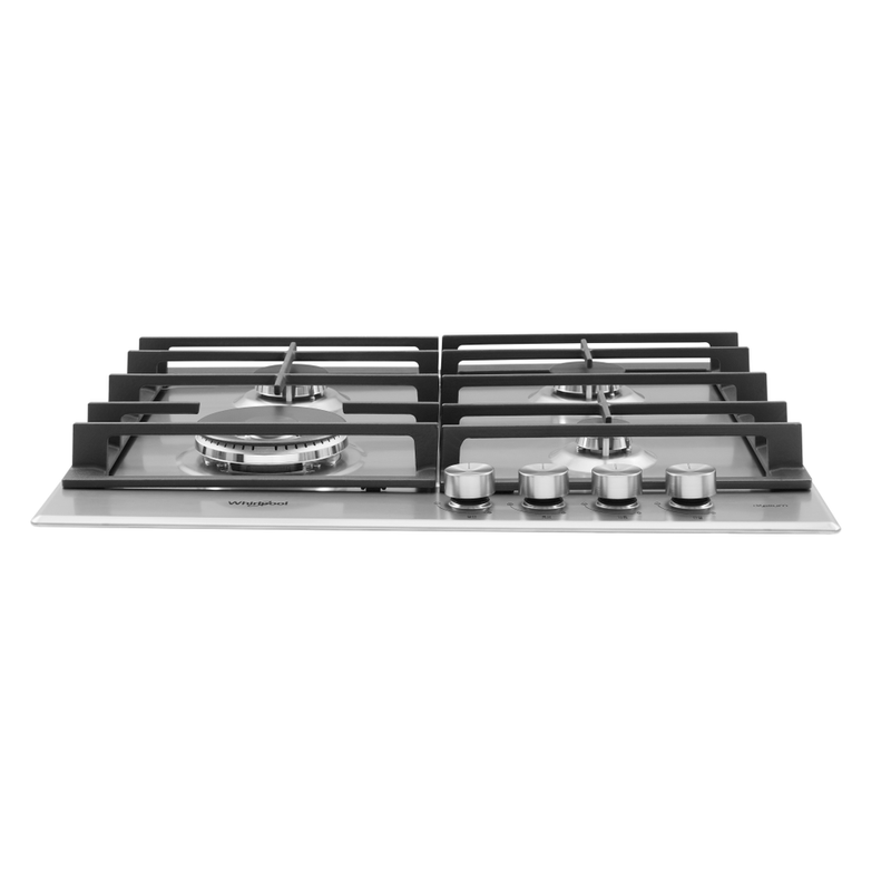 Whirlpool-Piano-cottura-GMW-6422-IXL-Inox-GAS-Frontal-top-down
