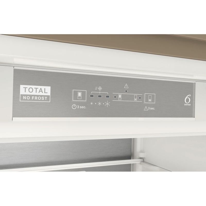 Whirlpool Combinazione Frigorifero/Congelatore Da incasso WH SP70 T122 Bianco 2 porte Control panel