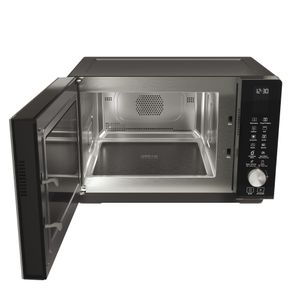 Whirlpool Microonde A libera installazione MWF 259 B Nero Elettronico 25 Microonde combinato 800 Perspective open