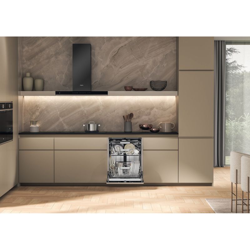 Whirlpool Lavastoviglie Da incasso W7I HF60 TU Totalmente integrato A Lifestyle frontal open