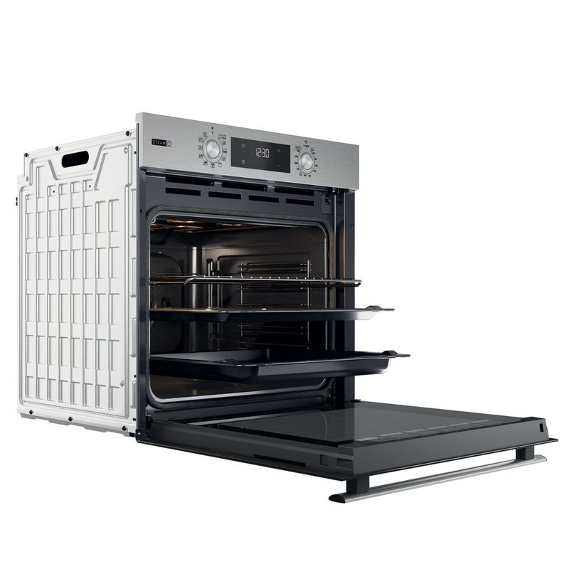 Whirlpool Forno Da incasso OMSR58RU0SX Elettrico A+ Perspective open