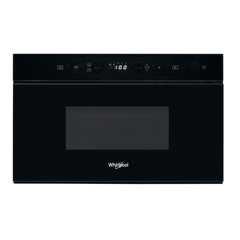 Whirlpool Microonde Da incasso W67 MN840 NB Nero Elettronico 22 Microonde + grill 750 Frontal