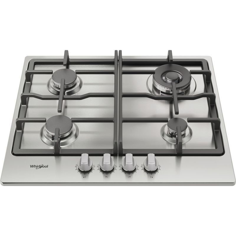 Whirlpool-Piano-cottura-TGML-661-IX-R-Inox-GAS-Frontal-top-down