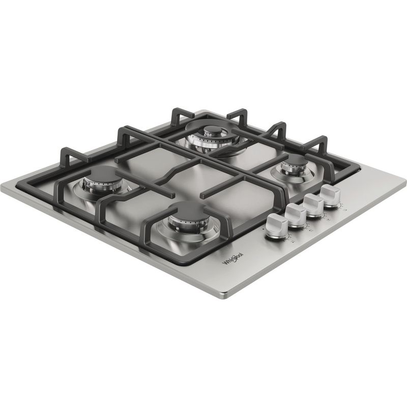 Whirlpool-Piano-cottura-TGML-661-IX-R-Inox-GAS-Perspective