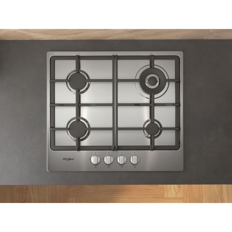 Whirlpool-Piano-cottura-TGML-661-IX-R-Inox-GAS-Lifestyle-frontal