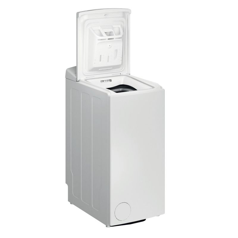 Whirlpool Lavabiancheria A libera installazione TDLR 7231BS IT Bianco Carica dall'alto D Perspective open