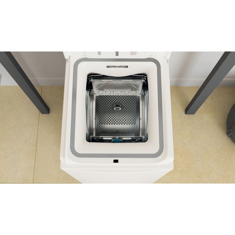 Whirlpool Lavabiancheria A libera installazione TDLR 7231BS IT Bianco Carica dall'alto D Drum