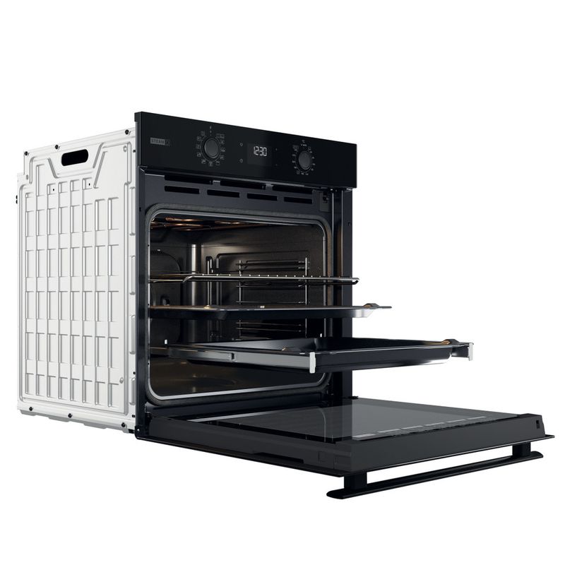 Whirlpool Forno Da incasso OMSR58RU1SB Elettrico A+ Perspective open