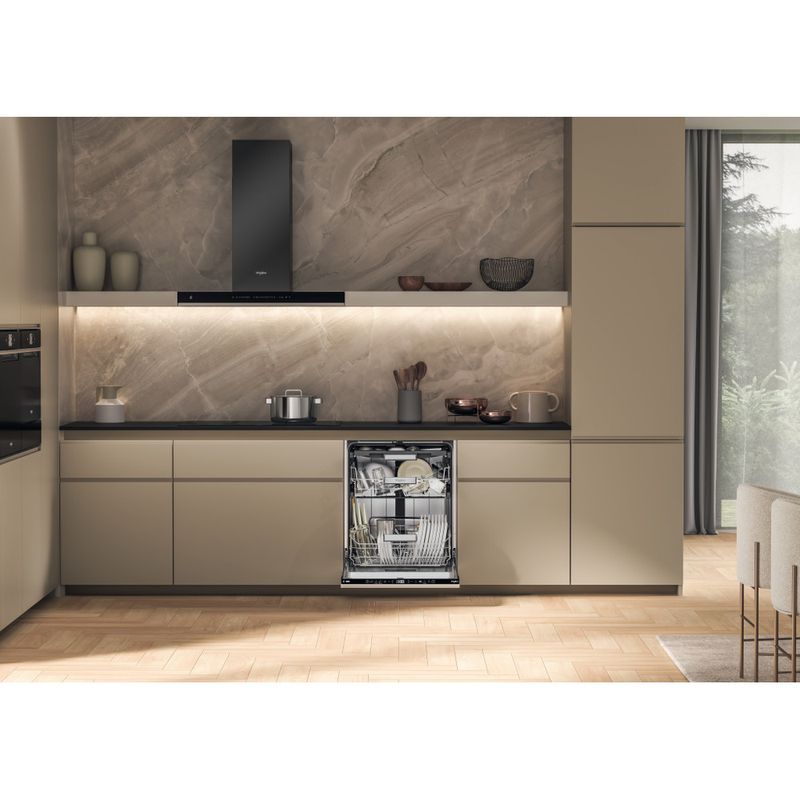 Whirlpool Lavastoviglie Da incasso W7I HT58 T Totalmente integrato B Lifestyle frontal open