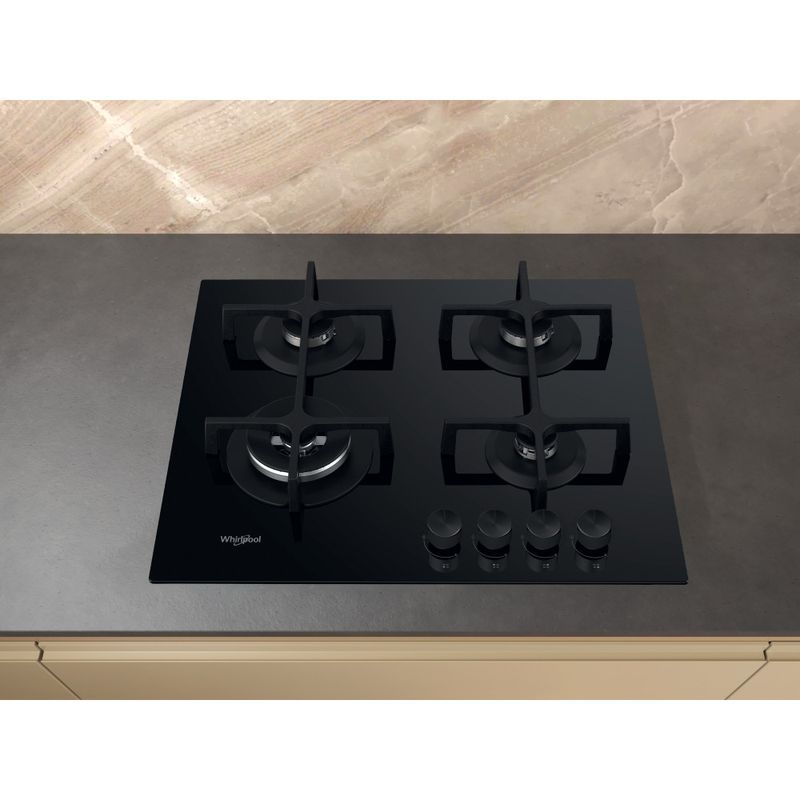 Whirlpool-Piano-cottura-GOA-6423-NB1-Nero-GAS-Lifestyle-frontal