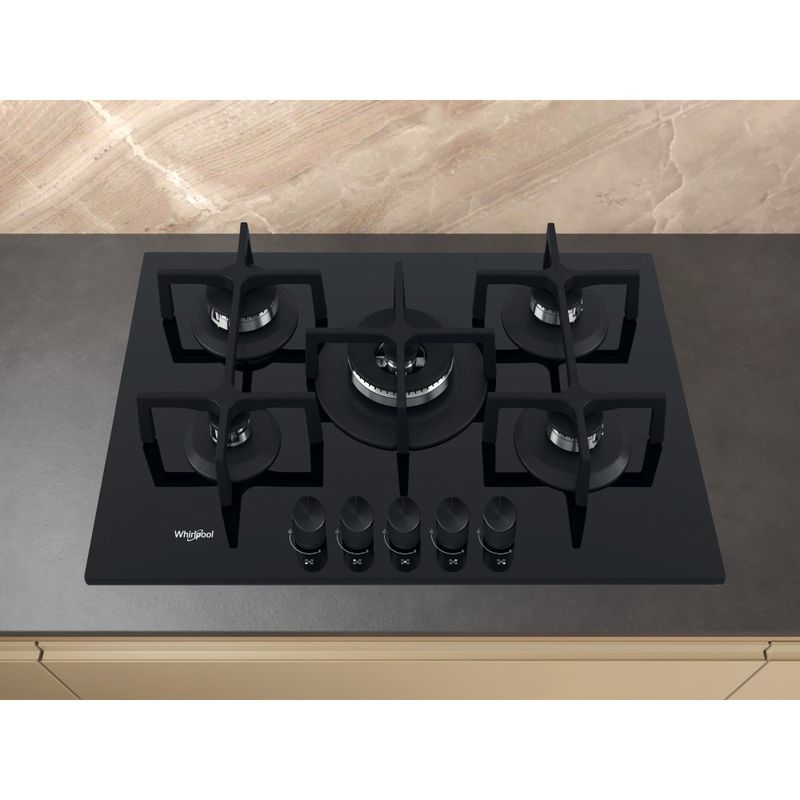 Whirlpool-Piano-cottura-GOA-7523-NB1-Nero-GAS-Lifestyle-frontal