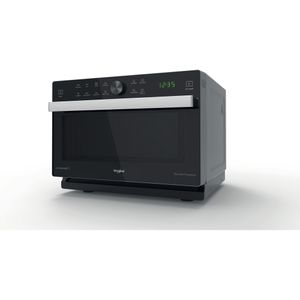Whirlpool Microonde A libera installazione MWP 337 SB Argento Elettronico 33 Microonde + grill 900 Perspective