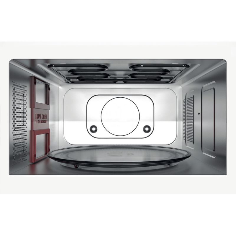 Whirlpool Microonde A libera installazione MWP 337 SB Argento Elettronico 33 Microonde + grill 900 Cavity