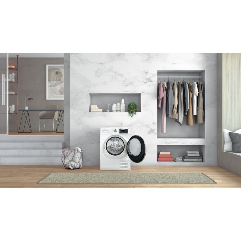 Whirlpool Asciugabiancheria W7X D95WR IT Bianco Lifestyle frontal open