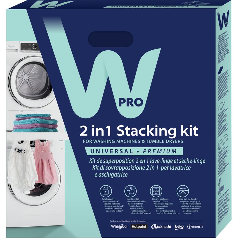 Kit di sovrapposizione 2 in 1 lavatrice - Whirlpool Italia