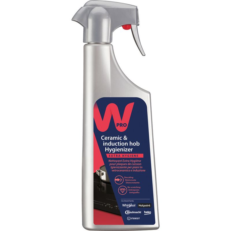 484000008418 WPRO DETERGENTE PIANI COTTURA VETROVERAMICA INDUZIONE VETRO  250ML