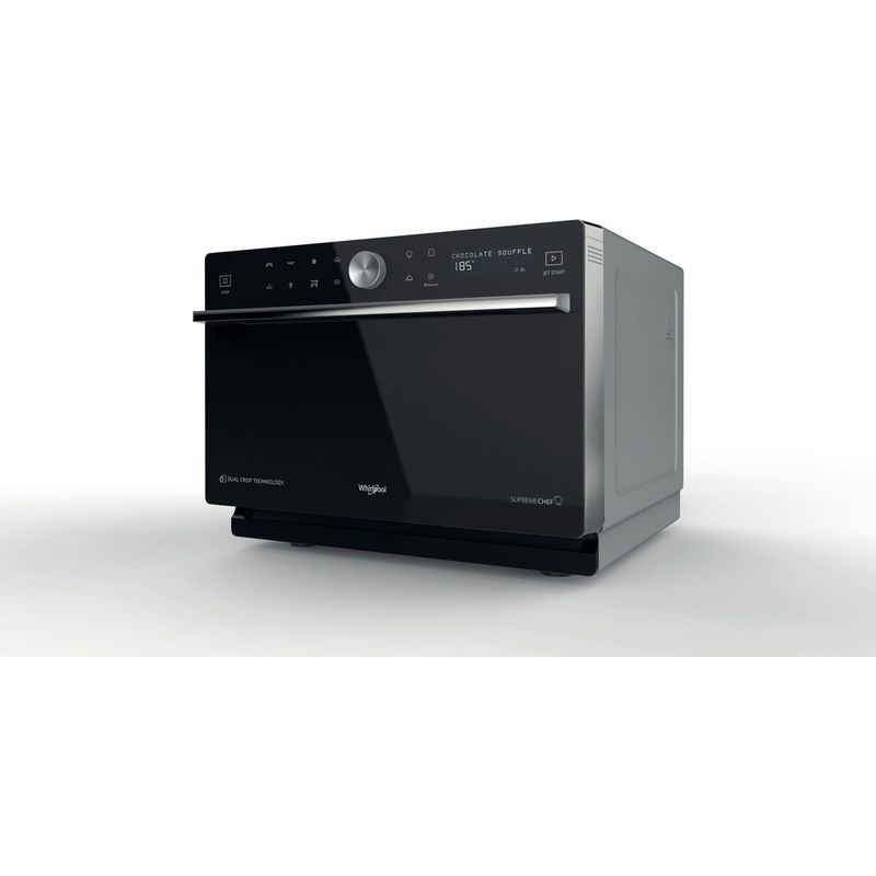 Whirlpool Microonde A libera installazione MWSC 9133 SB Argento Elettronico 33 Microonde combinato 1000 Perspective