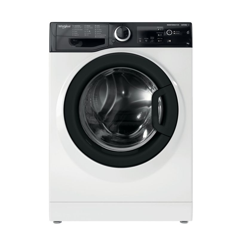 Whirlpool Lavabiancheria A libera installazione WSB 725 K IT Bianco Carica frontale B Frontal