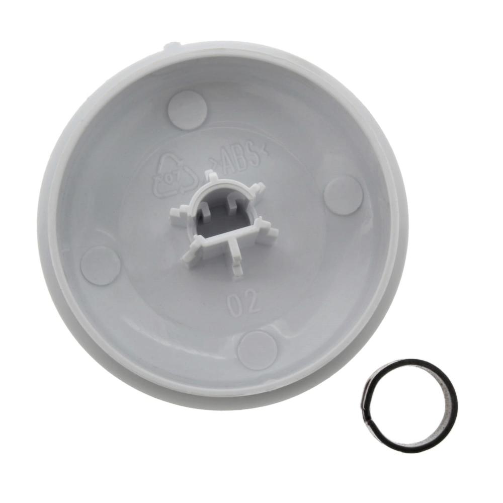 Manopola Bruciatore Bianca Per Fornello Whirlpool/Maytag WP74002497 - AP4092966, PS2080976
