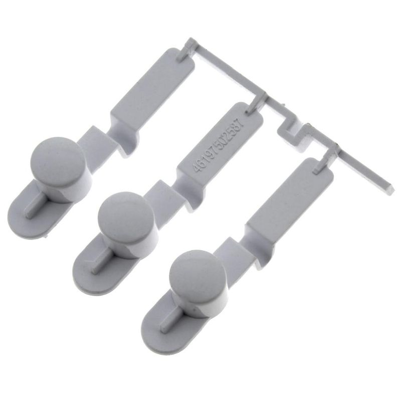 Guscio Telecomando Auto 3 Pulsanti – Cover Sostitutiva In Plastica Nero, Per Chiave (2004-2010), Solo Custodia Vuota