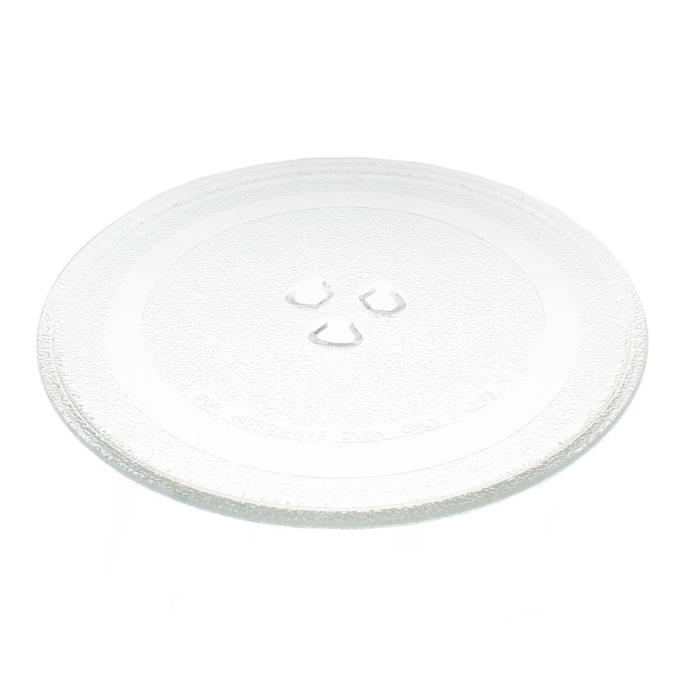 Relaxdays Set 2 Piatti Rotanti Per Torte In Vetro, Girevoli 360°, Diametro 30 Cm, Base Antiscivolo, Alzatine Per Dolci E Buffet, Trasparente E Argento