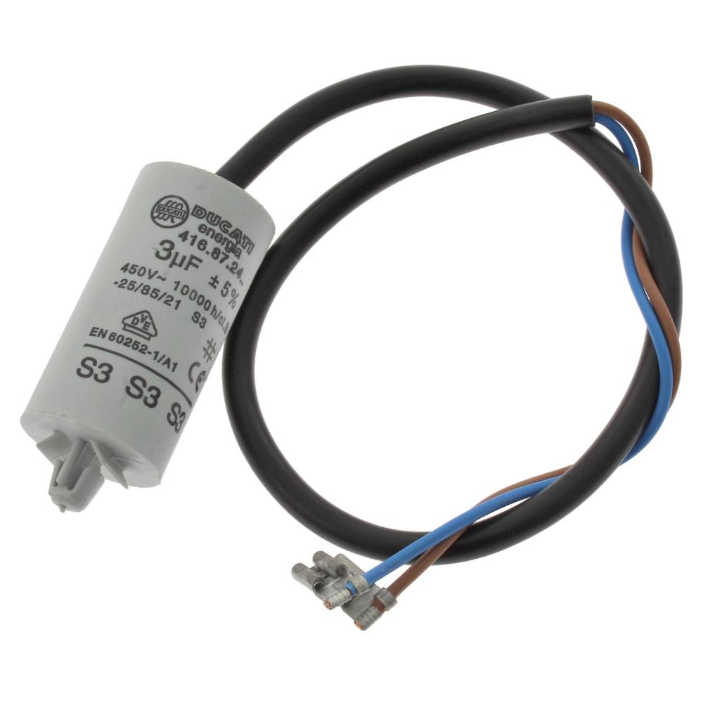 Motore Condensatore Originale Whirlpool 83397 Per Frigorifero, 2 Watt, Ricambio 8170704 821254