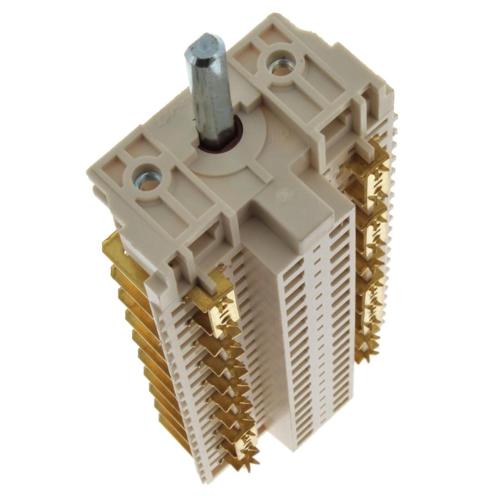 Commutatore Per Forno BSSTORE – Equivalente 42.02900.043, 32001418, 32016051 – Compatibile Con CECIPM604ZW, WTFSC66MB – 7x5.5x3 Cm