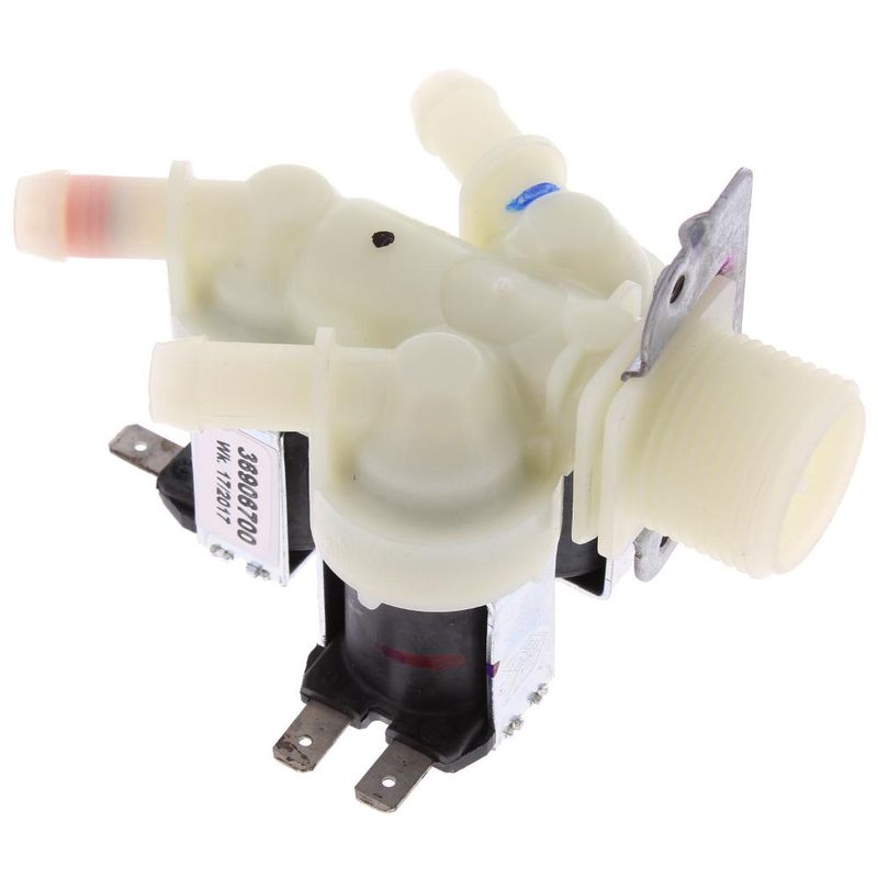 ELETTROVALVOLA 1 VIA 180&deg; 12mm LAVATRICE ADATTABILE - C.A.R.E. Service