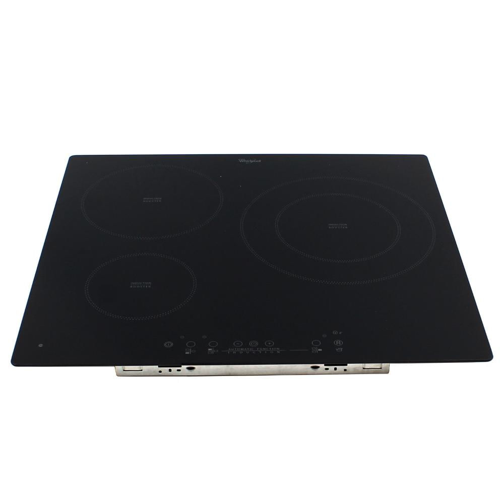 Whirlpool AKT 801/NE Piano Cottura Nero Da Incasso 58 Cm Piano Cottura In Vetroceramica 4 Fornello I 90940307