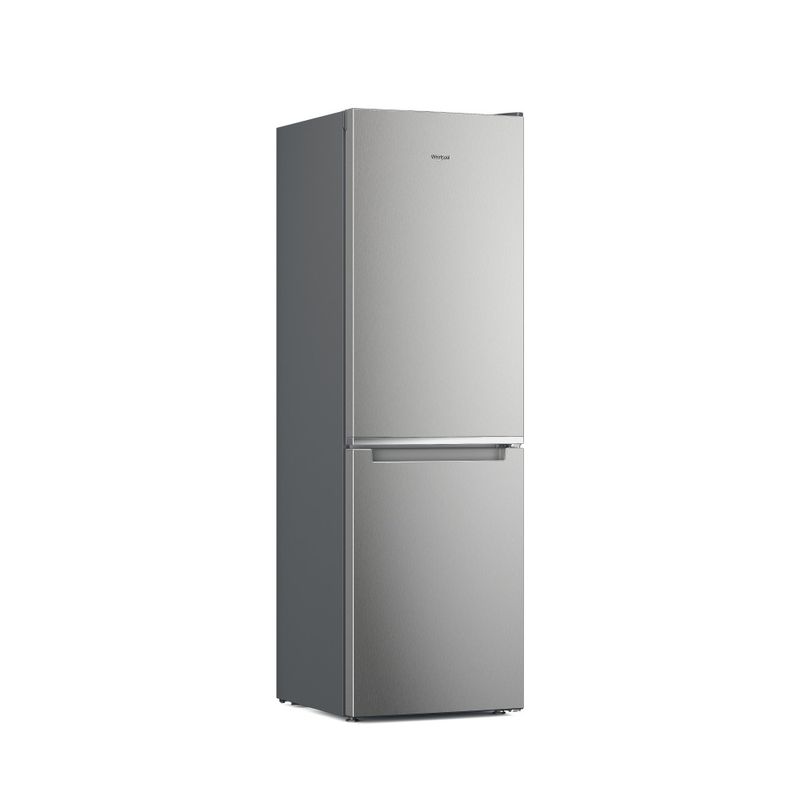 Whirlpool Combinazione Frigorifero/Congelatore A libera installazione W7X 82I OX Optic Inox 2 porte Perspective