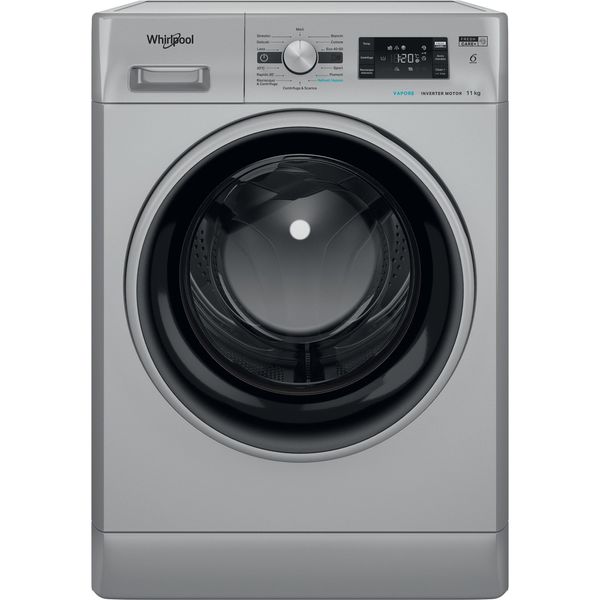 Whirlpool Lavabiancheria A libera installazione FFB 116 SILVER IT Argento Carica frontale A Frontal