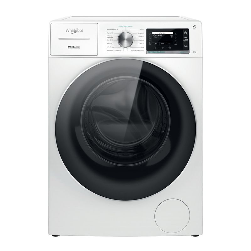 Whirlpool Lavabiancheria A libera installazione W8 99AD SILENCE IT Bianco Carica frontale A Frontal