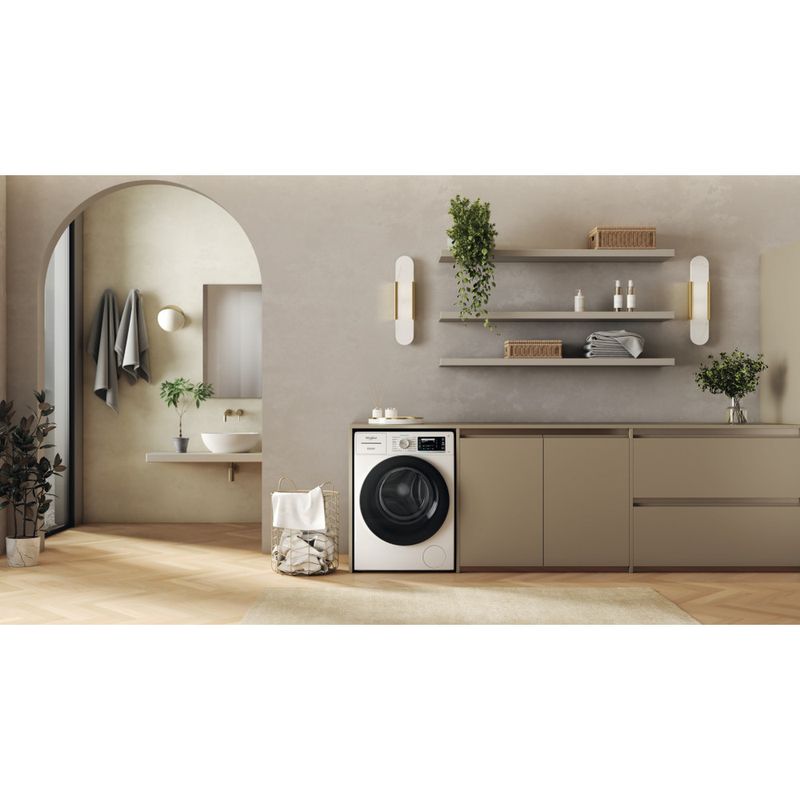 Whirlpool Lavabiancheria A libera installazione W8 99AD SILENCE IT Bianco Carica frontale A Lifestyle frontal