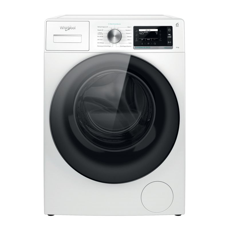 Whirlpool Lavabiancheria A libera installazione W7X 89 SILENCE IT Bianco Carica frontale A Frontal