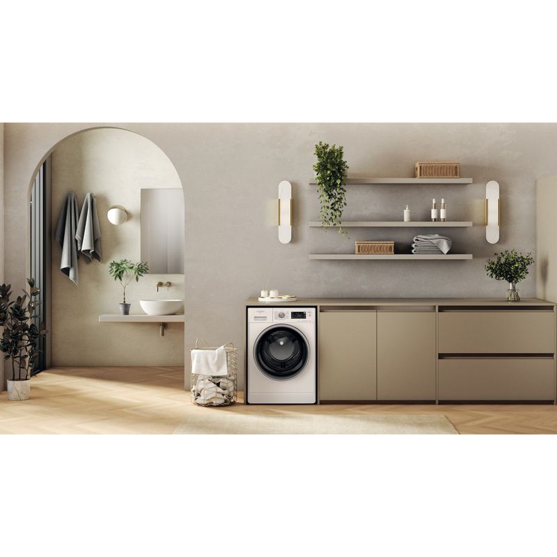 Whirlpool Lavabiancheria A libera installazione FFB R849 BSV IT Bianco Carica frontale A Lifestyle frontal