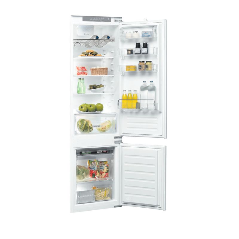 Whirlpool Combinazione Frigorifero/Congelatore Da incasso ART 9812 SF E Bianco 2 porte Perspective open