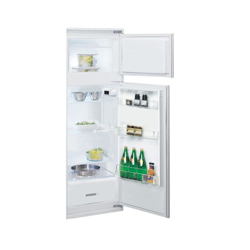 Whirlpool-Combinazione-Frigorifero-Congelatore-Da-incasso-ART-3672-Bianco-2-porte-Perspective-open