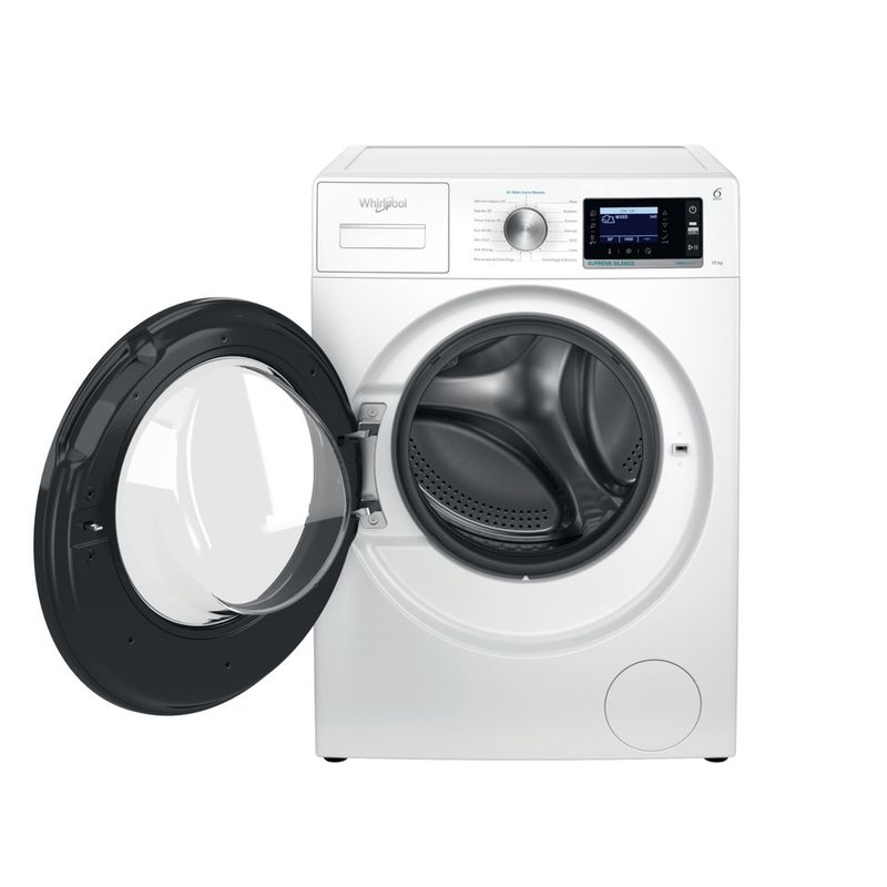 Whirlpool Lavabiancheria A libera installazione W6 08 SILENCE IT Bianco Carica frontale A Frontal open